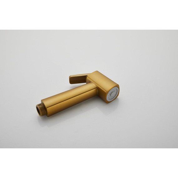 Набор для гигиенического душа Belz B55805-5 (со скрытой частью) золото матовое - фото 17