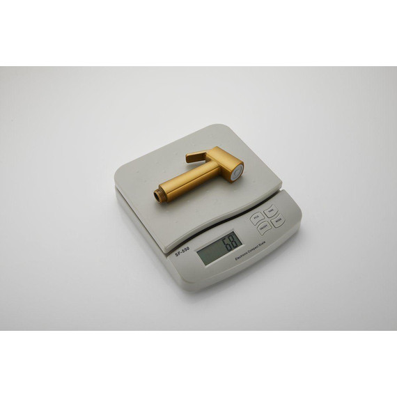 Набор для гигиенического душа Belz B55805-5 (со скрытой частью) золото матовое - фото 19