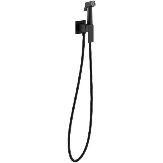 Набор для гигиенического душа Belz B55805-7 (со скрытой частью) чёрный матовый - фото 