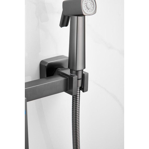 Набор для гигиенического душа Belz B55806-3, оружейная сталь - фото 21