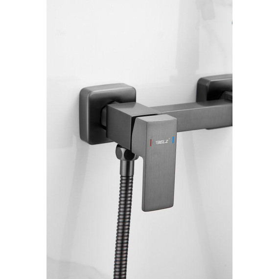 Набор для гигиенического душа Belz B55806-3, оружейная сталь - фото 11