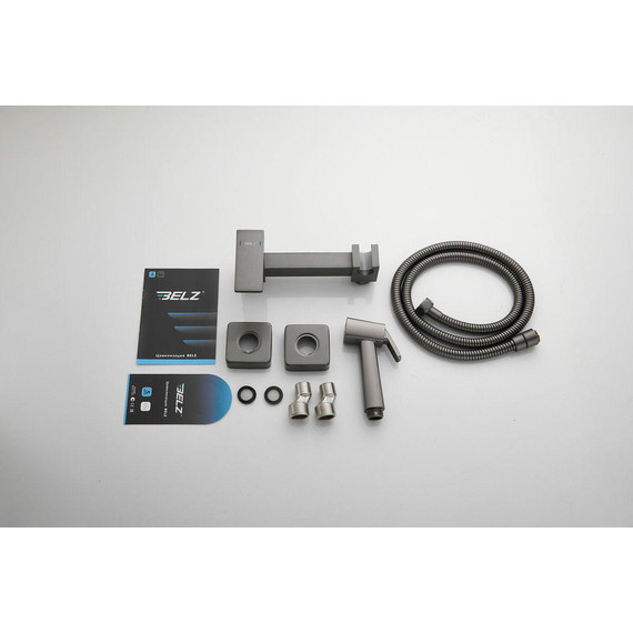 Набор для гигиенического душа Belz B55806-3, оружейная сталь - фото 38