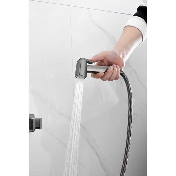 Набор для гигиенического душа Belz B55806-3, оружейная сталь - фото 37