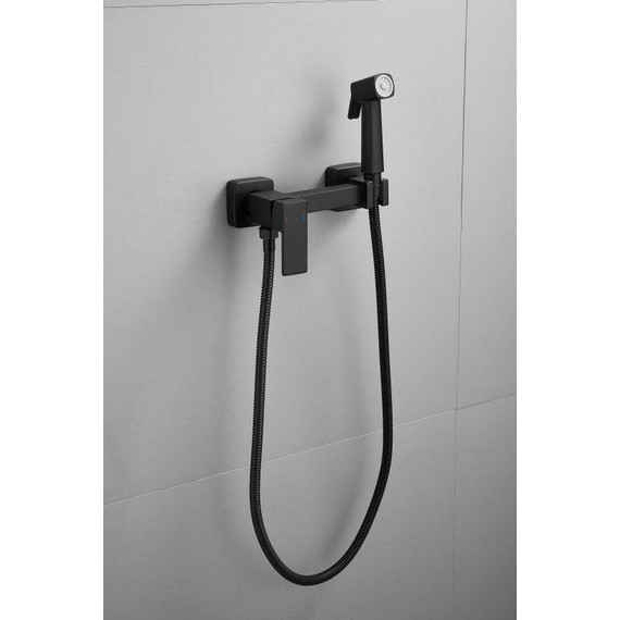 Набор для гигиенического душа Belz B55806-7, чёрный матовый - фото 6