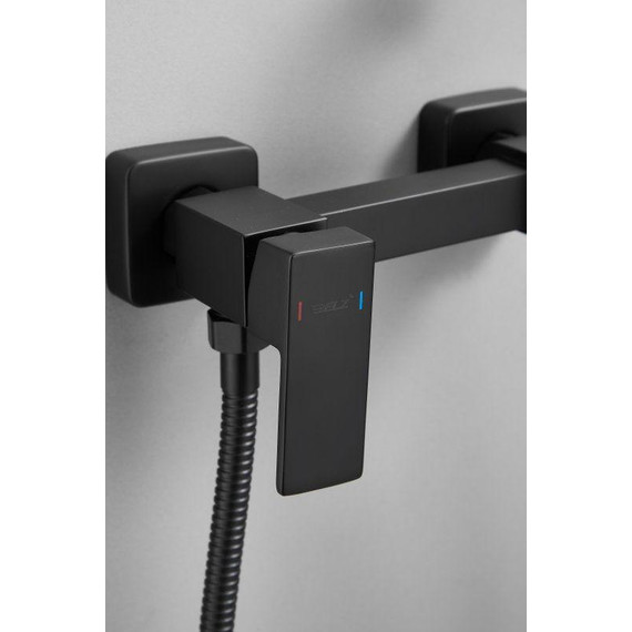 Набор для гигиенического душа Belz B55806-7, чёрный матовый - фото 14