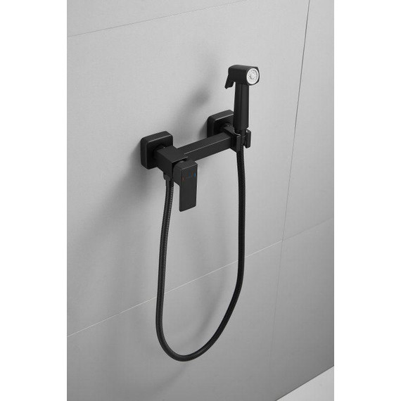 Набор для гигиенического душа Belz B55806-7, чёрный матовый - фото 12