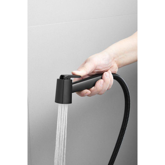 Набор для гигиенического душа Belz B55806-7, чёрный матовый - фото 10