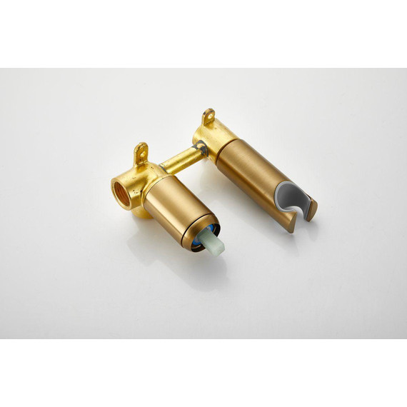 Набор для гигиенического душа Belz B55807-5 (со скрытой частью) золото матовое - фото 7