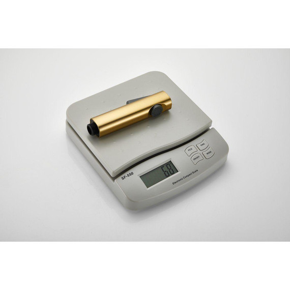 Набор для гигиенического душа Belz B55807-5 (со скрытой частью) золото матовое - фото 15