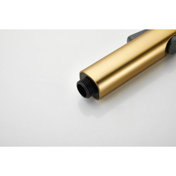 Набор для гигиенического душа Belz B55807-5 (со скрытой частью) золото матовое - фото 9