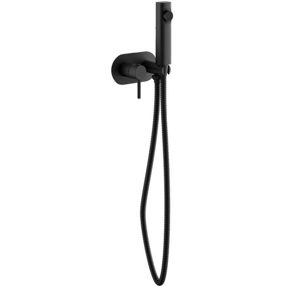 Набор для гигиенического душа Belz B55807-7 (со скрытой частью) чёрный матовый - фото 