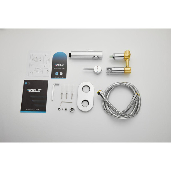 Набор для гигиенического душа Belz B55807 (со скрытой частью) - фото 16