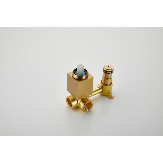 Набор для гигиенического душа Belz B55808-5 (со скрытой частью) золото матовое - фото 9