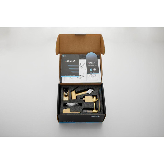 Набор для гигиенического душа Belz B55808-5 (со скрытой частью) золото матовое - фото 13