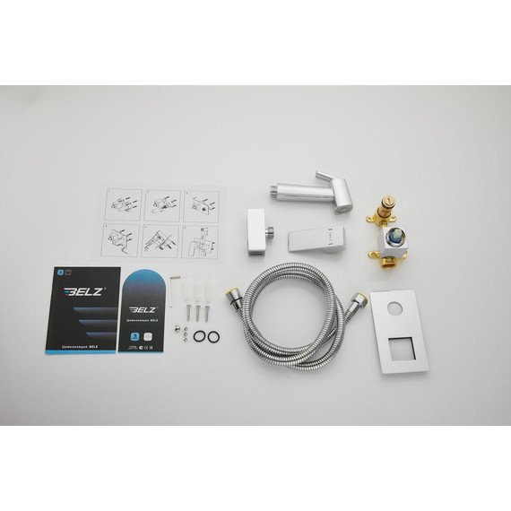 Набор для гигиенического душа Belz B55808 (со скрытой частью) - фото 19