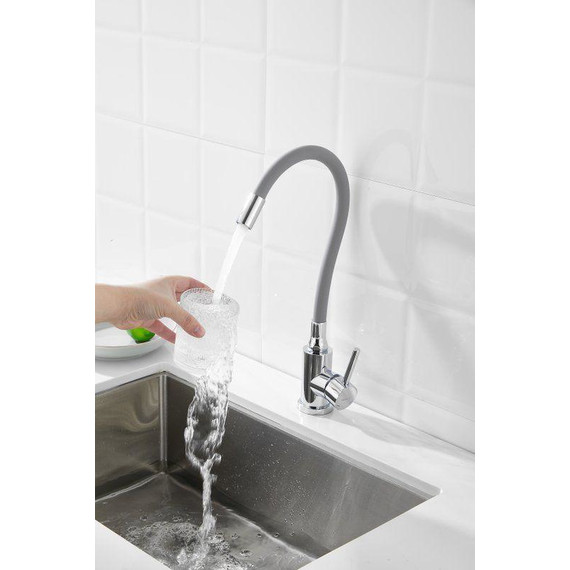 Смесители для кухни Belz B73809-3, хром/серый - фото 19