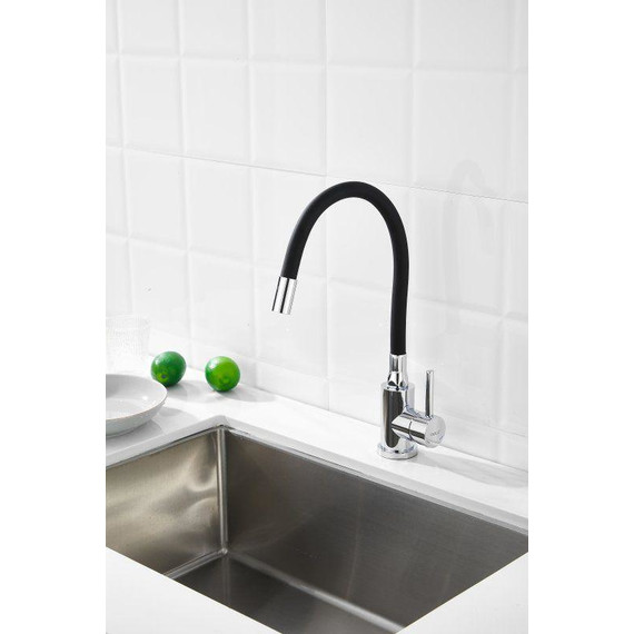 Смесители для кухни Belz B73809-7, хром/чёрный - фото 3