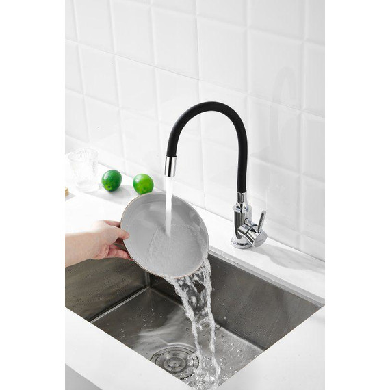 Смесители для кухни Belz B73809-7, хром/чёрный - фото 24