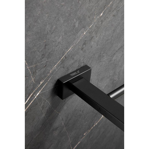 Полотенцедержатель Belz B90309, чёрный матовый - фото 17