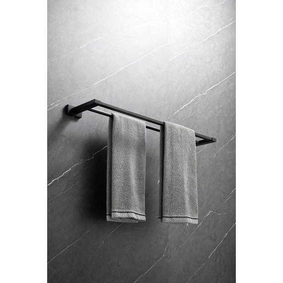Полотенцедержатель Belz B90309, чёрный матовый - фото 8