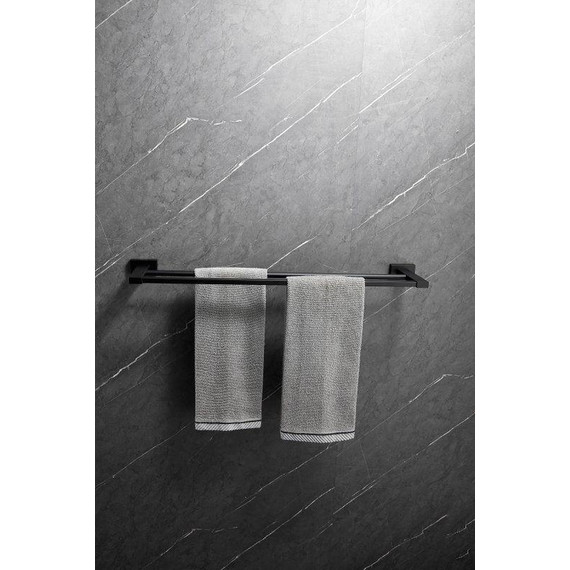 Полотенцедержатель Belz B90309, чёрный матовый - фото 4