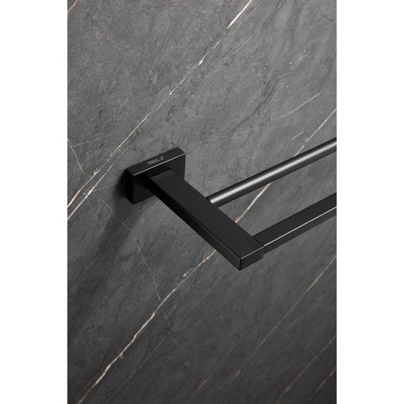 Полотенцедержатель Belz B90309, чёрный матовый - фото 12