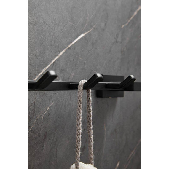 Набор крючков Belz B90315-4, чёрный матовый - фото 9