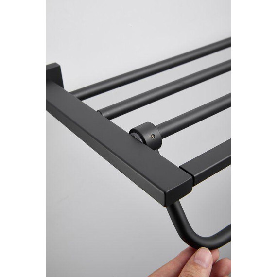 Полотенцедержатель Belz B90324, чёрный матовый - фото 18