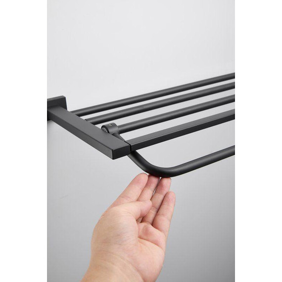 Полотенцедержатель Belz B90324, чёрный матовый - фото 22