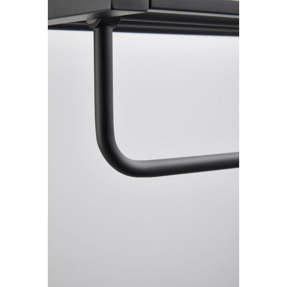 Полотенцедержатель Belz B90324, чёрный матовый - фото 10