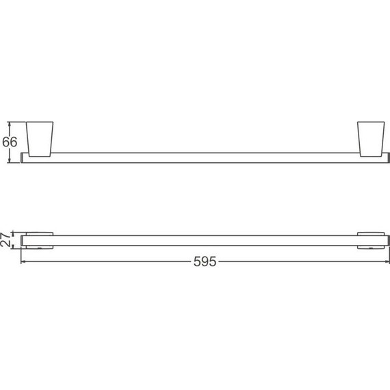 Полотенцедержатель Belz B91501, белый матовый - фото 2