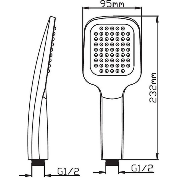 Ручной душ Diadonna D10-19012 - фото 2