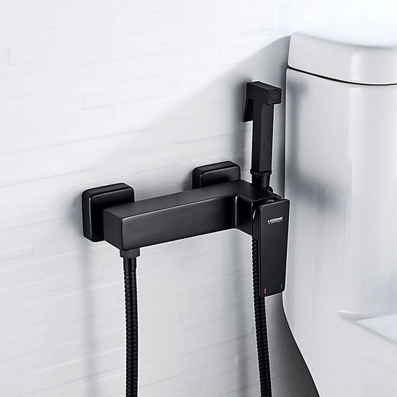 Набор для гигиенического душа Ledeme L5278B, чёрный - фото 9