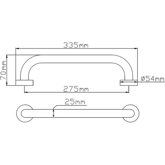 Поручень для ванны Potato P3518S - фото 5