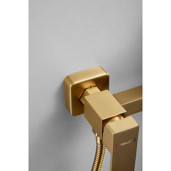 Набор для гигиенического душа Belz B55806-5, золото матовое - фото 24