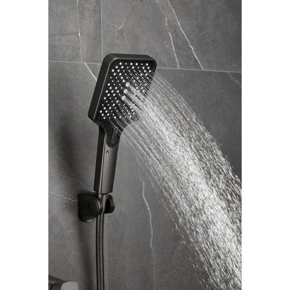 Смеситель для ванны Belz B60715-3, оружейная сталь - фото 39