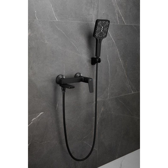 Смеситель для ванны Belz B60715-7, чёрный - фото 3