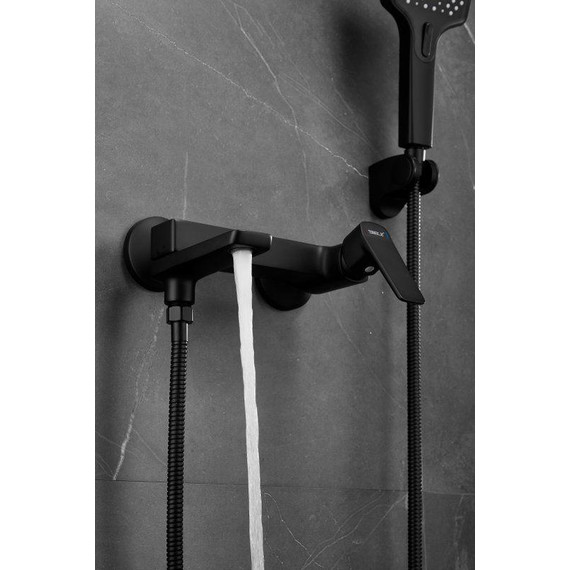 Смеситель для ванны Belz B60715-7, чёрный - фото 2