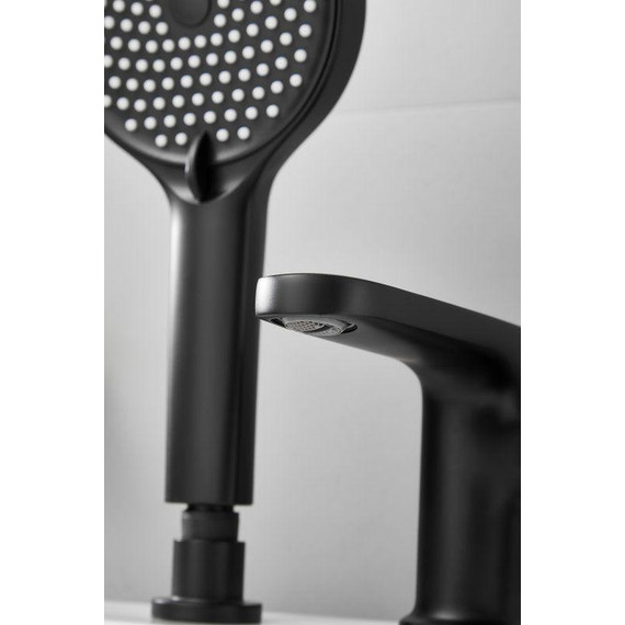 Смеситель для ванны Belz B66713-7, чёрный - фото 12