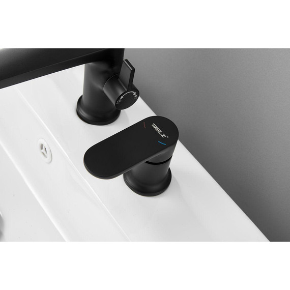 Смеситель для ванны Belz B66713-7, чёрный - фото 3