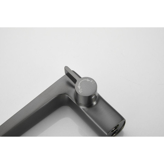 Смеситель для ванны Belz B66715-3, оружейная сталь - фото 13