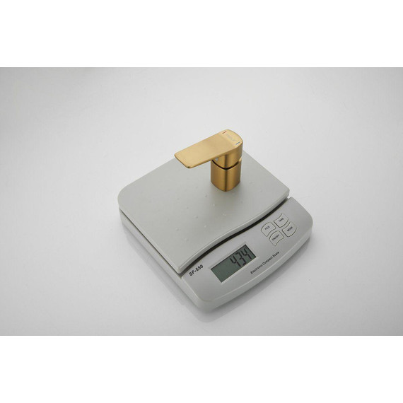 Смеситель для ванны Belz B66715-5, золото брашированное - фото 3