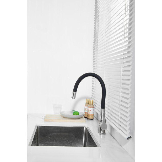 Смесители для кухни Belz B76814-1, хром/чёрный - фото 12