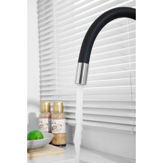 Смесители для кухни Belz B76814-1, хром/чёрный - фото 19