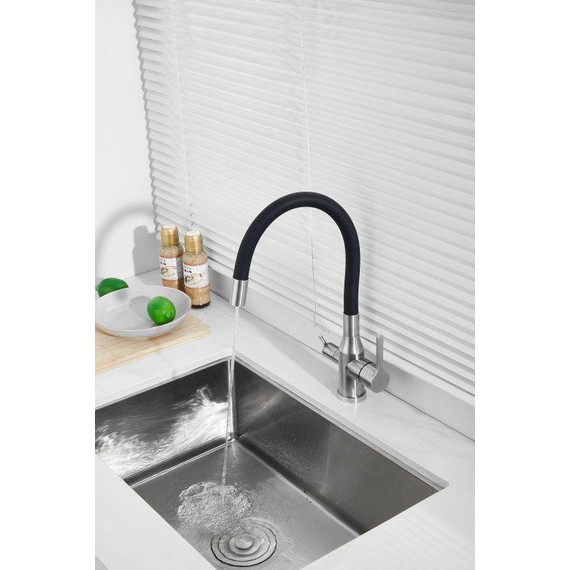 Смесители для кухни Belz B76814-1, хром/чёрный - фото 25