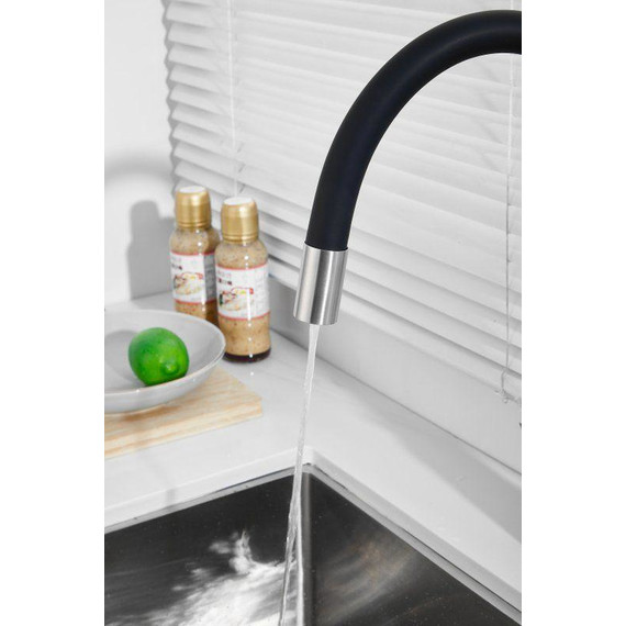 Смесители для кухни Belz B76814-1, хром/чёрный - фото 3