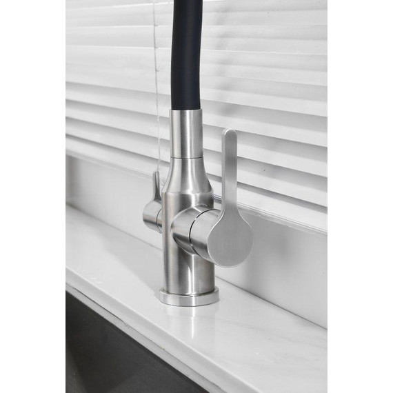 Смесители для кухни Belz B76814-1, хром/чёрный - фото 37