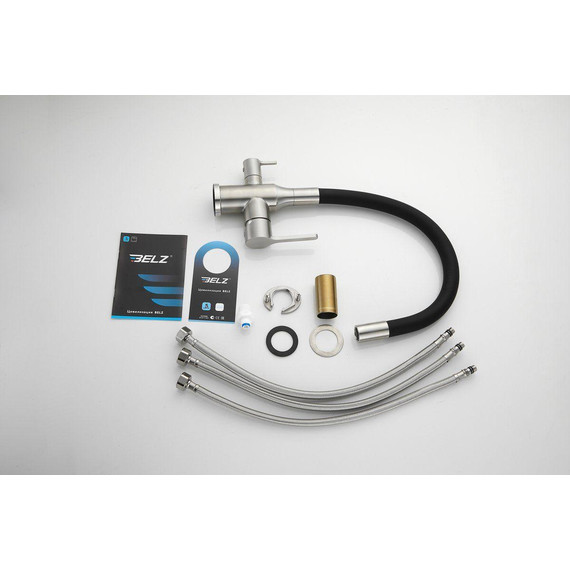 Смесители для кухни Belz B76814-1, хром/чёрный - фото 38