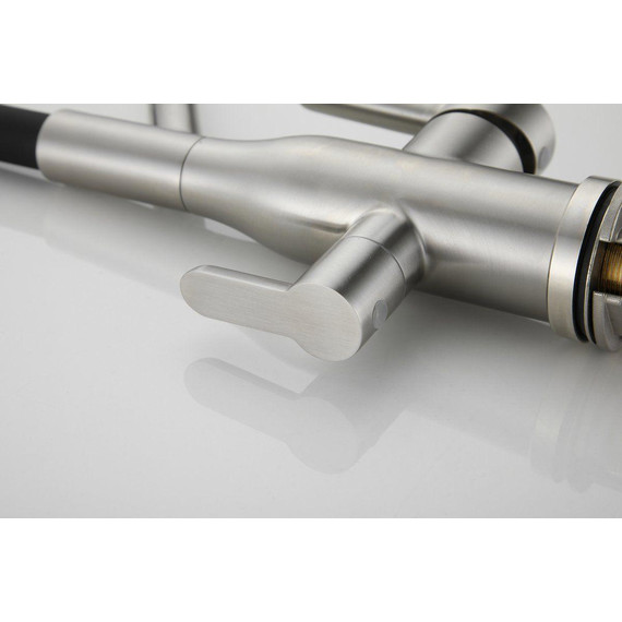 Смесители для кухни Belz B78815-1, сатин/чёрный - фото 4