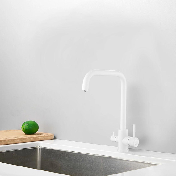 Смесители для кухни Haiba HB43829-8, белый - фото 2